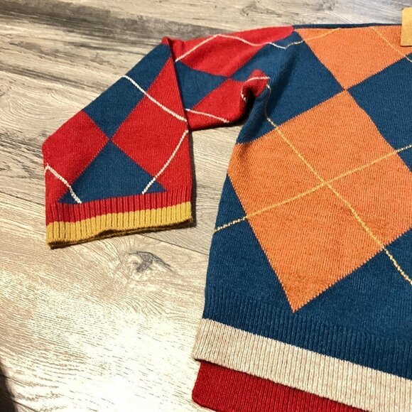 NWT Tru Luxe Jeans Mixed Material Sweater. Size Med - Picture 5 of 10